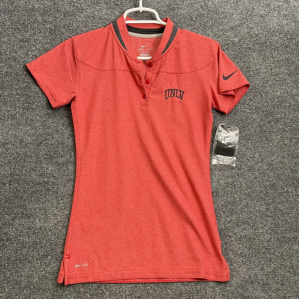 UNLV Rebels Nike Shirt Women's Sz XS Red 536532